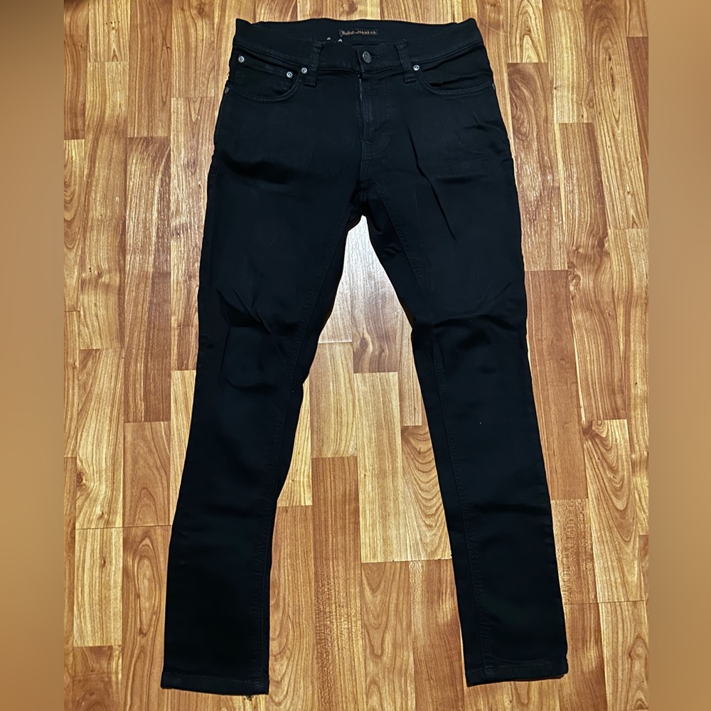 Nudie Jeans Black 29W x 30L